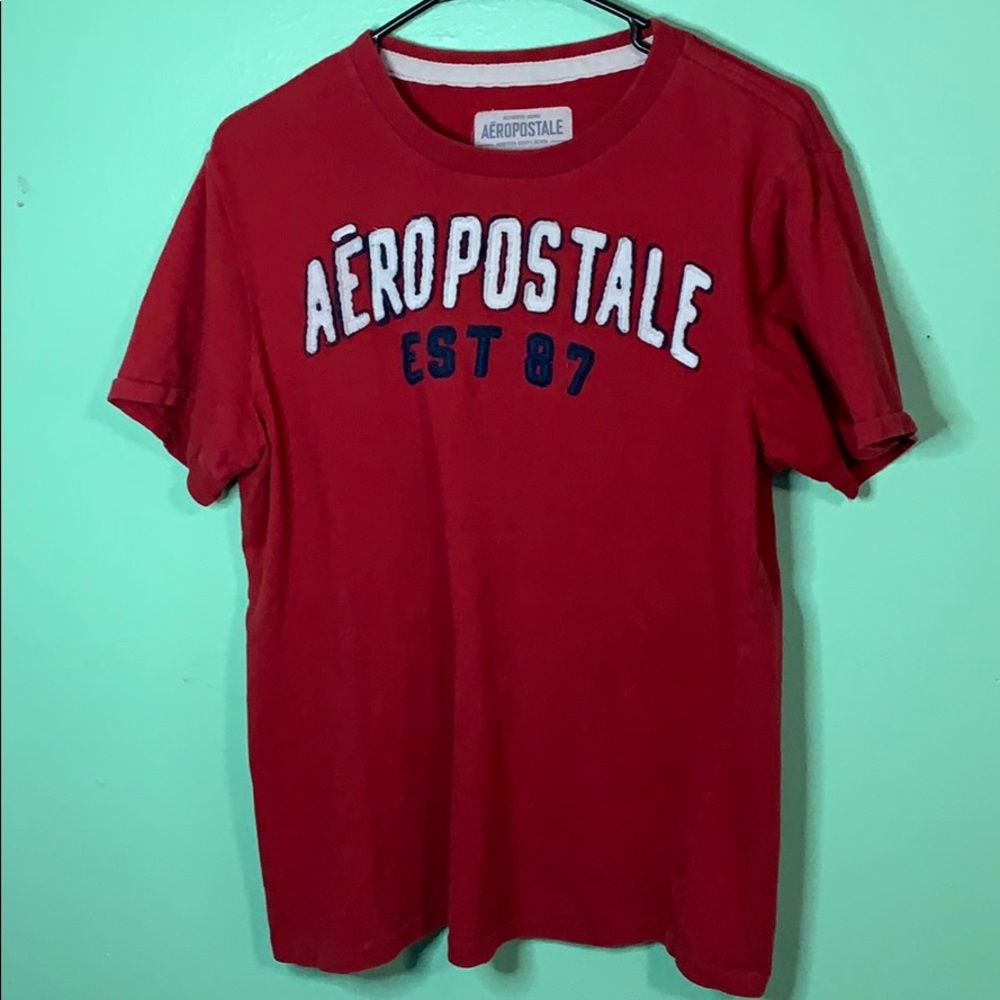 Red Aēropostale 87’ T-shirt
